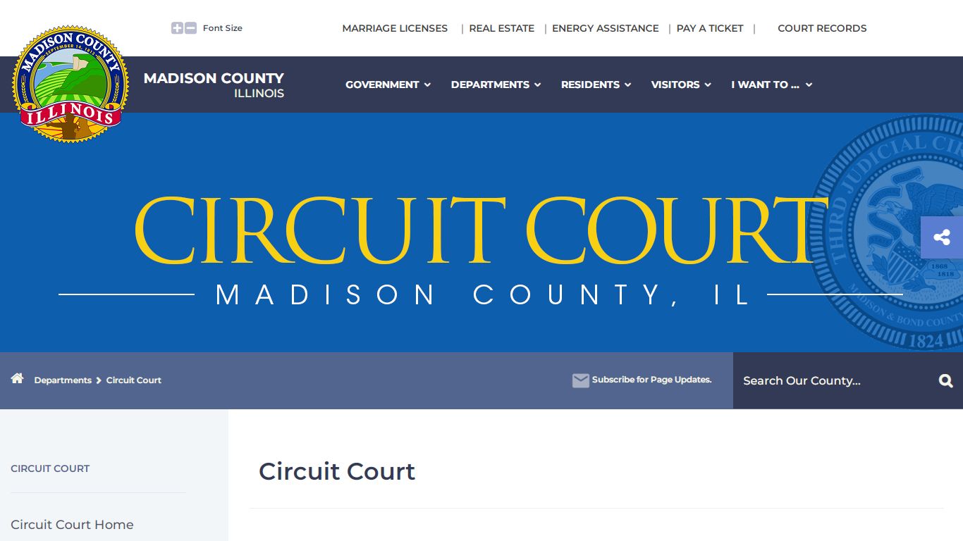 Madison County Circuit Court - co.madison.il.us